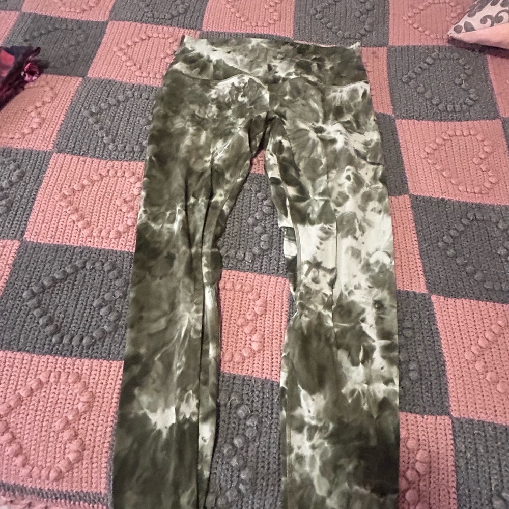 Lulu Lemon Align Tide Dye Leggings